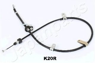 BC-K20R JAPANPARTS Cable, parking brake