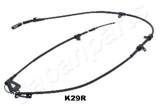 BC-K29R JAPANPARTS Cable, parking brake