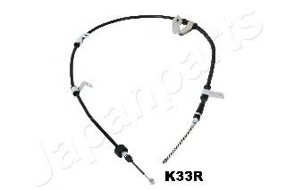 BC-K33R JAPANPARTS Cable, parking brake