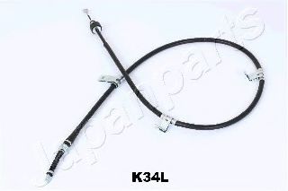 BC-K34L JAPANPARTS Cable, parking brake