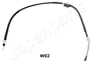 BC-W02 JAPANPARTS Brake System Cable, parking brake