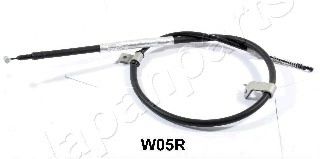 BC-W05R JAPANPARTS Cable, parking brake