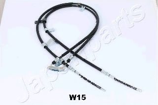 BC-W15 JAPANPARTS Cable, parking brake