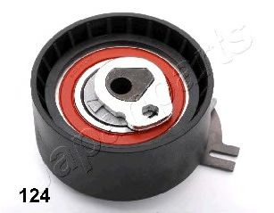 BE-124 JAPANPARTS Tensioner Pulley, timing belt