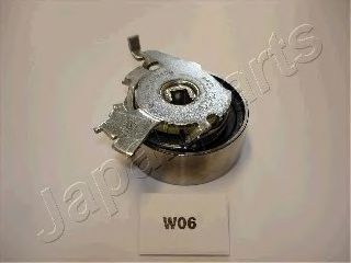 BE-W06 JAPANPARTS Tensioner Pulley, timing belt