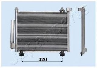 CND072036 JAPANPARTS Air Conditioning Condenser, air conditioning