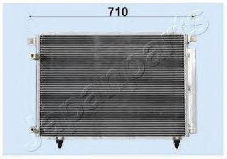 CND253017 JAPANPARTS Air Conditioning Condenser, air conditioning