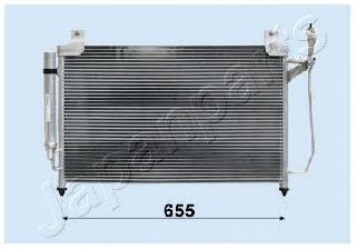CND253019 JAPANPARTS Air Conditioning Condenser, air conditioning
