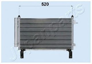 CND313015 JAPANPARTS Air Conditioning Condenser, air conditioning