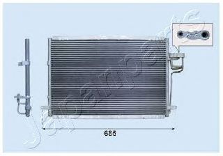 CND333028 JAPANPARTS Condenser, air conditioning