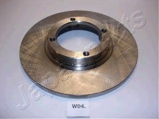 DI-W04 JAPANPARTS Тормозной диск
