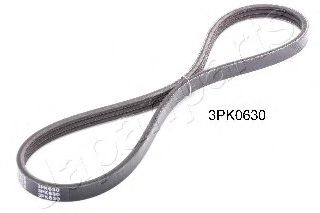DV-3PK0630 JAPANPARTS Belt Drive V-Ribbed Belts