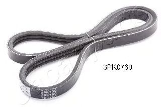 DV-3PK0760 JAPANPARTS V-Ribbed Belts