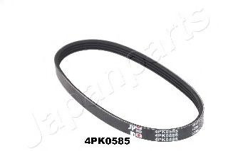 DV-4PK0585 JAPANPARTS Belt Drive V-Ribbed Belts