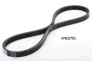 DV-4PK0750 JAPANPARTS V-Ribbed Belts