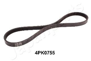 DV-4PK0755 JAPANPARTS V-Ribbed Belts