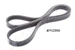 DV-4PK0995 JAPANPARTS V-Ribbed Belts