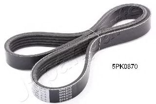 DV-5PK0870 JAPANPARTS V-Ribbed Belts