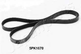 DV-5PK1670 JAPANPARTS V-Ribbed Belts