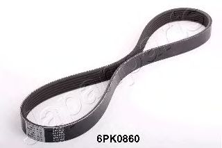 DV-6PK0860 JAPANPARTS V-Ribbed Belts