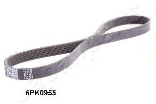 DV-6PK0955 JAPANPARTS Belt Drive V-Ribbed Belts