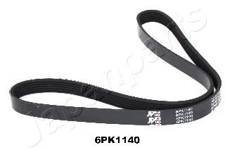 DV-6PK1140 JAPANPARTS Belt Drive V-Ribbed Belts