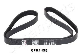 DV-6PK1455 JAPANPARTS Belt Drive V-Ribbed Belts