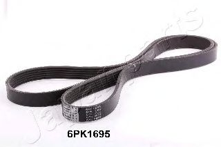 DV-6PK1695 JAPANPARTS Belt Drive V-Ribbed Belts
