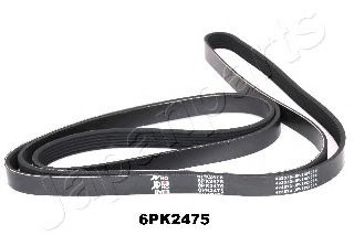DV-6PK2475 JAPANPARTS Belt Drive V-Ribbed Belts