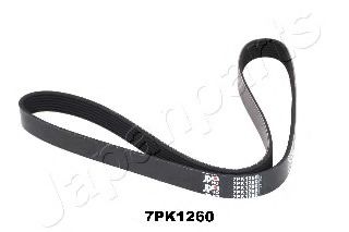 DV-7PK1260 JAPANPARTS Belt Drive V-Ribbed Belts