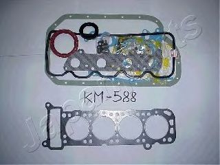 KM-588 JAPANPARTS Gasket Set, cylinder head