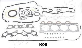 KM-K05 JAPANPARTS Gasket Set, cylinder head