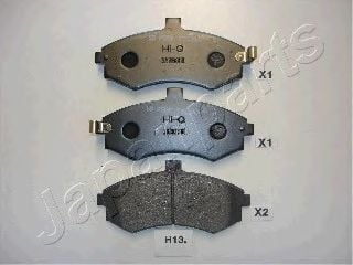 PA-H13AF JAPANPARTS Brake System Brake Pad Set, disc brake