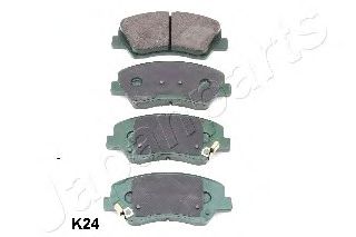 PA-K24AF JAPANPARTS Brake System Brake Pad Set, disc brake