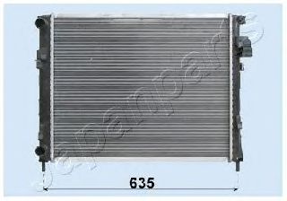 RDC092031 JAPANPARTS Cooling System Radiator, engine cooling