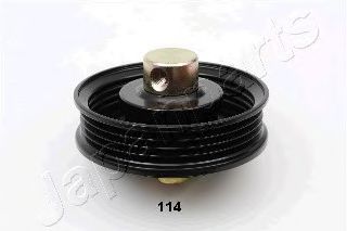 RP-114 JAPANPARTS Deflection/Guide Pulley, v-ribbed belt