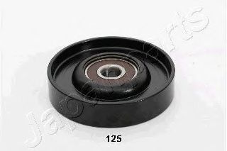 RP-125 JAPANPARTS Deflection/Guide Pulley, v-ribbed belt