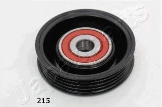 RP-215 JAPANPARTS Deflection/Guide Pulley, v-ribbed belt