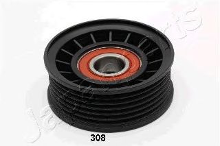 RP-308 JAPANPARTS Deflection/Guide Pulley, v-ribbed belt