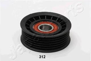 RP-312 JAPANPARTS Deflection/Guide Pulley, v-ribbed belt