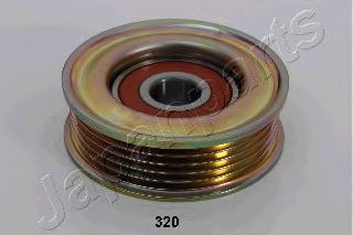 RP-320 JAPANPARTS Deflection/Guide Pulley, v-ribbed belt