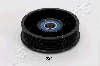 RP-321 JAPANPARTS Deflection/Guide Pulley, v-ribbed belt