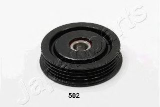 RP-502 JAPANPARTS Deflection/Guide Pulley, v-ribbed belt
