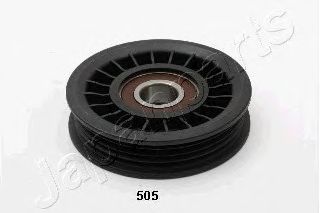 RP-505 JAPANPARTS Deflection/Guide Pulley, v-ribbed belt