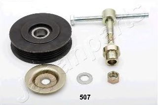 RP-507 JAPANPARTS Deflection/Guide Pulley, v-ribbed belt