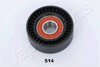 RP-514 JAPANPARTS Deflection/Guide Pulley, v-ribbed belt