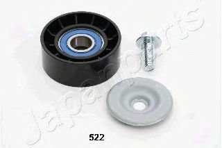 RP-522 JAPANPARTS Deflection/Guide Pulley, v-ribbed belt