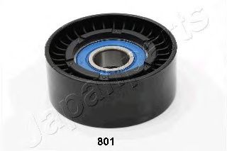 RP-801 JAPANPARTS Deflection/Guide Pulley, v-ribbed belt