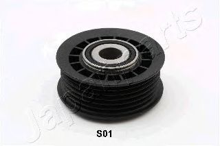 RP-S01 JAPANPARTS Deflection/Guide Pulley, v-ribbed belt
