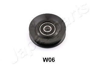 RP-W06 JAPANPARTS Deflection/Guide Pulley, v-ribbed belt